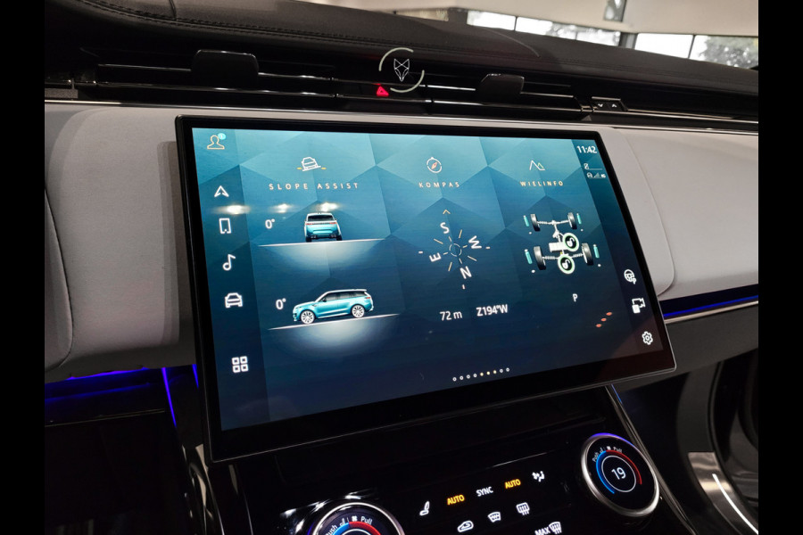 Land Rover Range Rover Sport 3.0 P510e First Edition Light Cloud leder|Forced Carbon|Massage|23"|Trekhaak|BTW