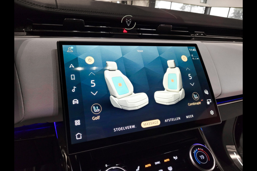 Land Rover Range Rover Sport 3.0 P510e First Edition Light Cloud leder|Forced Carbon|Massage|23"|Trekhaak|BTW