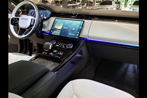 Land Rover Range Rover Sport 3.0 P510e First Edition Light Cloud leder|Forced Carbon|Massage|23"|Trekhaak|BTW