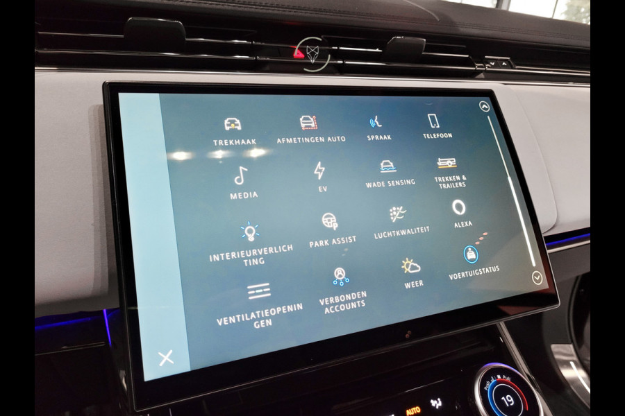 Land Rover Range Rover Sport 3.0 P510e First Edition Light Cloud leder|Forced Carbon|Massage|23"|Trekhaak|BTW