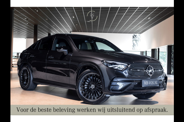 Mercedes-Benz GLC Coupé 300e 4-M AMG|Luchtvering|Achterassturing|ACC|Keyless|360|Mem|Burmester|Night|20"|Night|Trekhaak|Premium Plus