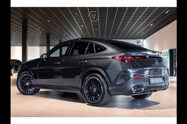 Mercedes-Benz GLC Coupé 300e 4-M AMG|Luchtvering|Achterassturing|ACC|Keyless|360|Mem|Burmester|Night|20"|Night|Trekhaak|Premium Plus