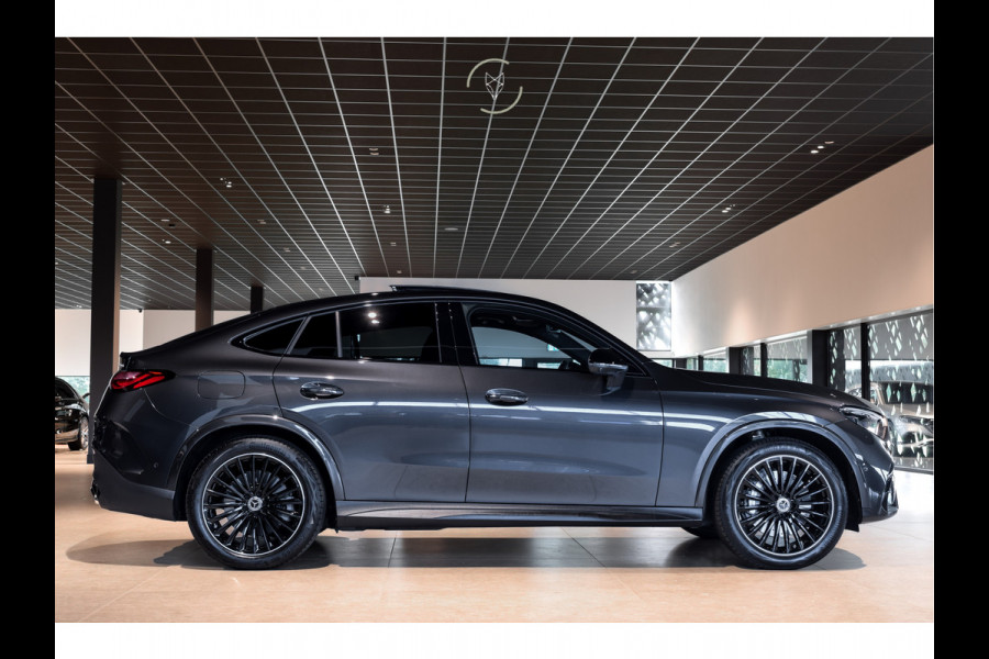 Mercedes-Benz GLC Coupé 300e 4-M AMG|Luchtvering|Achterassturing|ACC|Keyless|360|Mem|Burmester|Night|20"|Night|Trekhaak|Premium Plus