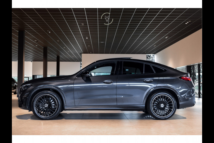 Mercedes-Benz GLC Coupé 300e 4-M AMG|Luchtvering|Achterassturing|ACC|Keyless|360|Mem|Burmester|Night|20"|Night|Trekhaak|Premium Plus