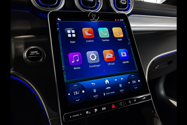 Mercedes-Benz GLC Coupé 300e 4-M AMG|Luchtvering|Achterassturing|ACC|Keyless|360|Mem|Burmester|Night|20"|Night|Trekhaak|Premium Plus