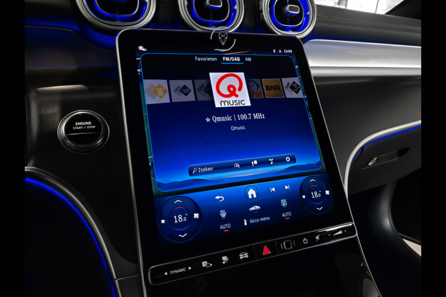 Mercedes-Benz GLC Coupé 300e 4-M AMG|Luchtvering|Achterassturing|ACC|Keyless|360|Mem|Burmester|Night|20"|Night|Trekhaak|Premium Plus