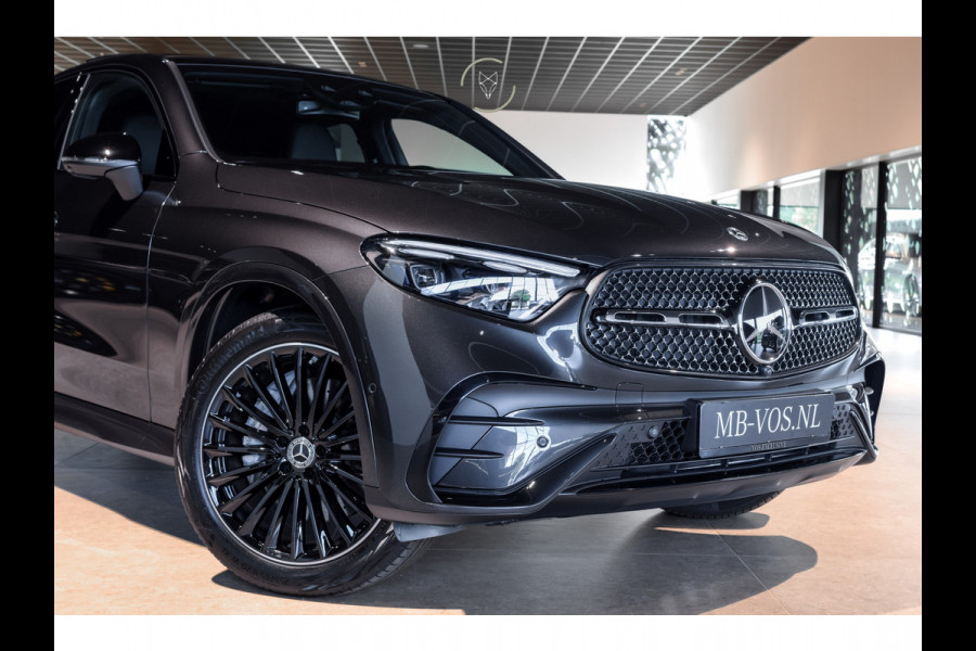 Mercedes-Benz GLC Coupé 300e 4-M AMG|Luchtvering|Achterassturing|ACC|Keyless|360|Mem|Burmester|Night|20"|Night|Trekhaak|Premium Plus