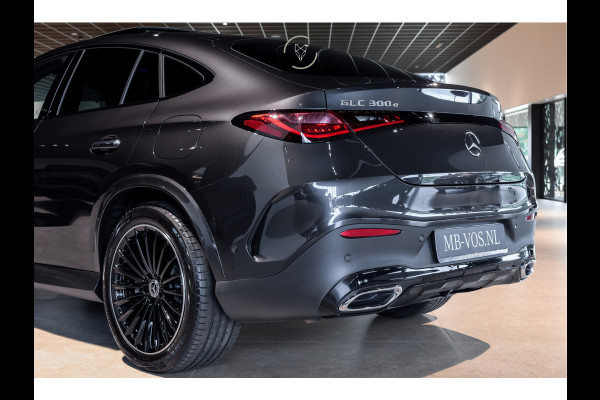 Mercedes-Benz GLC Coupé 300e 4-M AMG|Luchtvering|Achterassturing|ACC|Keyless|360|Mem|Burmester|Night|20"|Night|Trekhaak|Premium Plus
