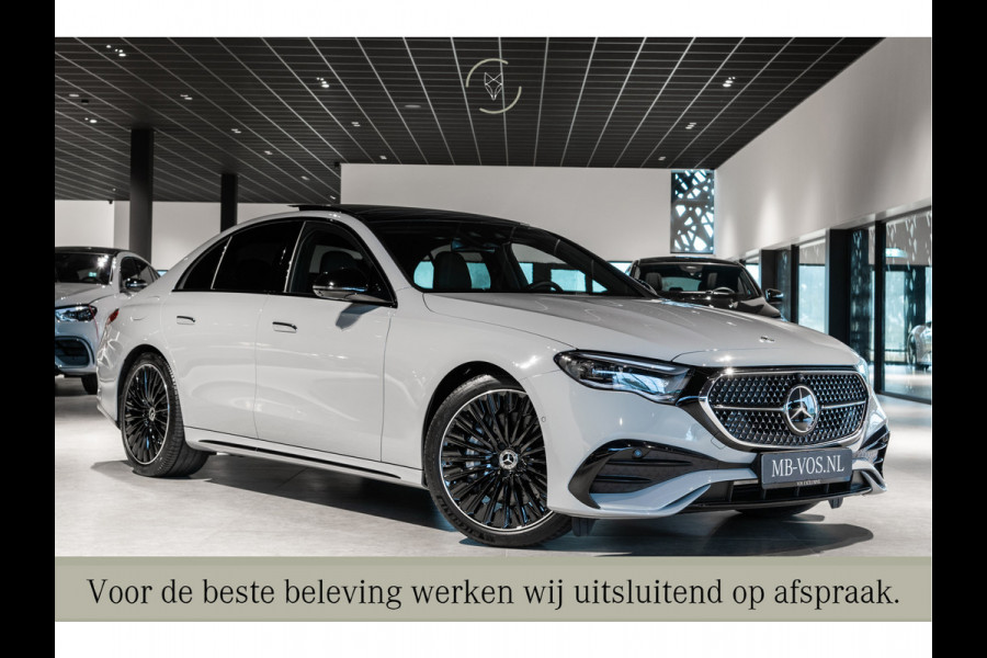 Mercedes-Benz E-Klasse 400 e 4-M AMG Luchtvering|Achterasbesturing|Superscreen|Keyless|Stoelkoeling|HUD|Digital Light