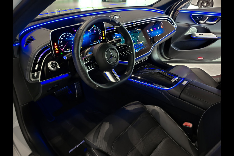Mercedes-Benz E-Klasse 400 e 4-M AMG Luchtvering|Achterasbesturing|Superscreen|Keyless|Stoelkoeling|HUD|Digital Light
