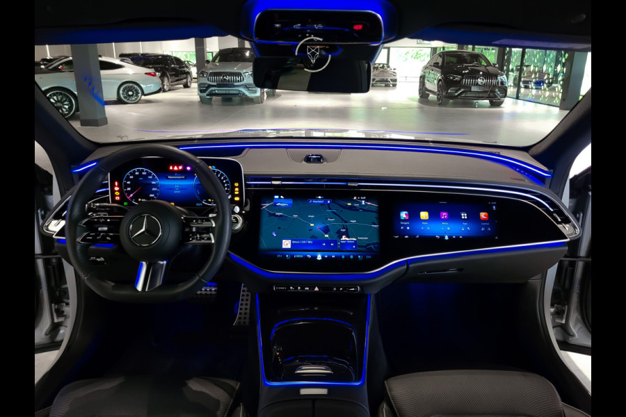Mercedes-Benz E-Klasse 400 e 4-M AMG Luchtvering|Achterasbesturing|Superscreen|Keyless|Stoelkoeling|HUD|Digital Light