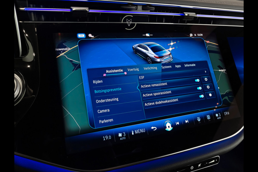 Mercedes-Benz E-Klasse 400 e 4-M AMG Luchtvering|Achterasbesturing|Superscreen|Keyless|Stoelkoeling|HUD|Digital Light