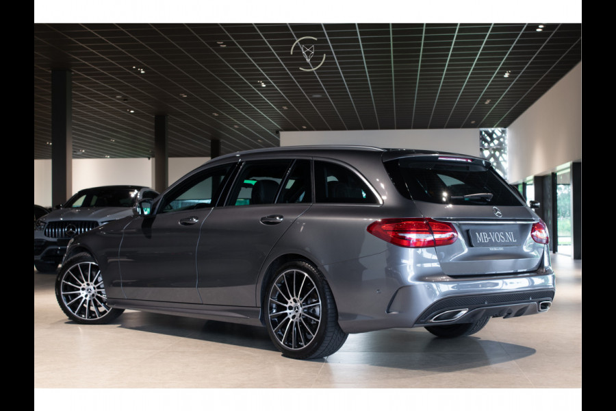 Mercedes-Benz C-Klasse Estate 180 AMG Sport Edition BTW|Leder|Sfeerverlichting|Aut-kofferklep|LED|19"|New Service/APK