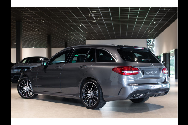 Mercedes-Benz C-Klasse Estate 180 AMG Sport Edition BTW|Leder|Sfeerverlichting|Aut-kofferklep|LED|19"|New Service/APK
