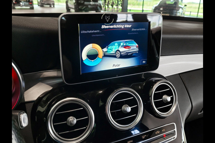 Mercedes-Benz C-Klasse Estate 180 AMG Sport Edition BTW|Leder|Sfeerverlichting|Aut-kofferklep|LED|19"|New Service/APK