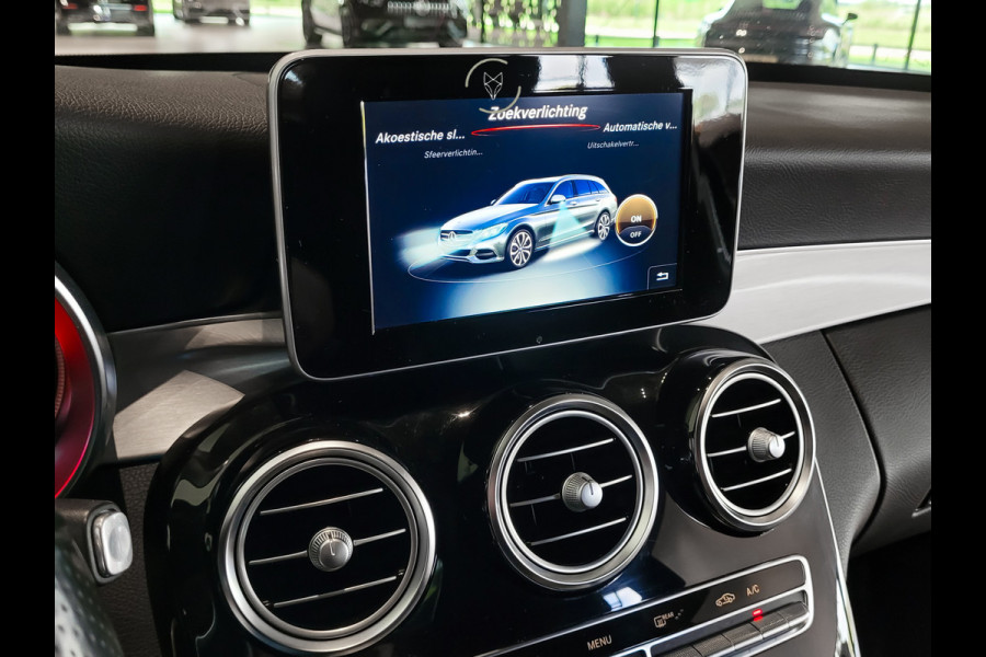 Mercedes-Benz C-Klasse Estate 180 AMG Sport Edition BTW|Leder|Sfeerverlichting|Aut-kofferklep|LED|19"|New Service/APK