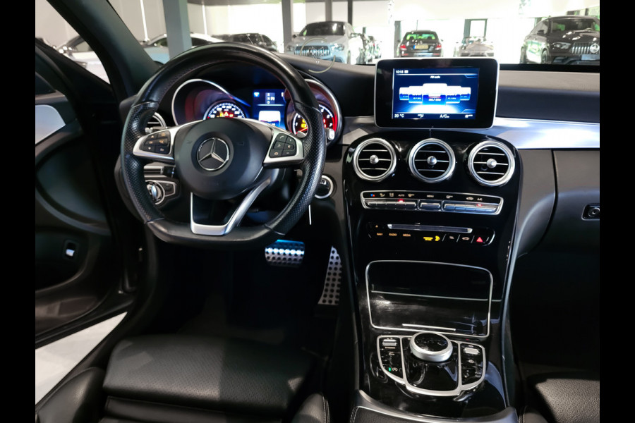 Mercedes-Benz C-Klasse Estate 180 AMG Sport Edition BTW|Leder|Sfeerverlichting|Aut-kofferklep|LED|19"|New Service/APK