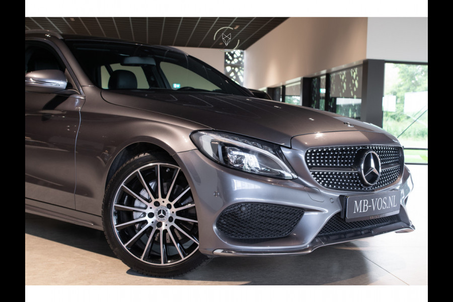 Mercedes-Benz C-Klasse Estate 180 AMG Sport Edition BTW|Leder|Sfeerverlichting|Aut-kofferklep|LED|19"|New Service/APK