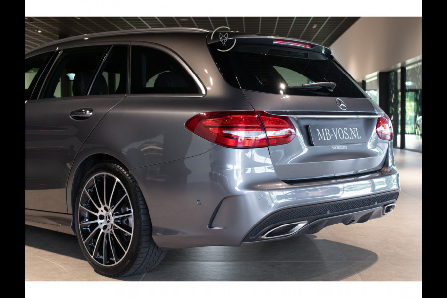 Mercedes-Benz C-Klasse Estate 180 AMG Sport Edition BTW|Leder|Sfeerverlichting|Aut-kofferklep|LED|19"|New Service/APK