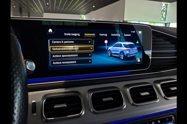 Mercedes-Benz GLE 400 d 4-M AMG Night|Luchtvering|Panorama|HUD|Standkachel|Burmester|Trekhaak|22"