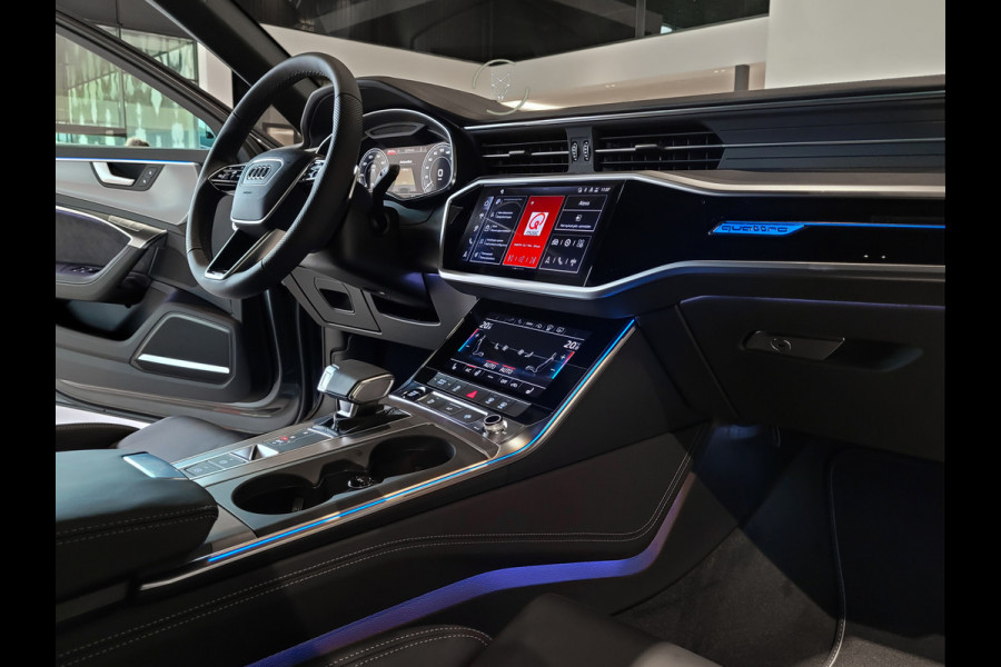 Audi A6 Avant 55 TFSI e quattro Pro Line S Competition B&O 3D|Sportstoelen+|Comfortsleutel|HUD|Fijnnappa|21"|Zwart optiek
