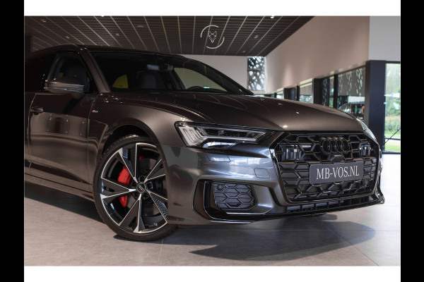 Audi A6 Avant 55 TFSI e quattro Pro Line S Competition B&O 3D|Sportstoelen+|Comfortsleutel|HUD|Fijnnappa|21"|Zwart optiek