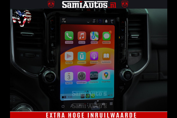 Dodge Ram 1500 Laramie Sport 5.7 V8 HEMI 402PK 4x4 | Panorama dak | 12' Scherm |Granite Crystal Metallic | Crew Cab | 5 Persoons | Dubbele Cabine | DC | VOORRAAD NR 2524 - 41249 |