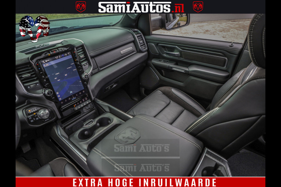 Dodge Ram 1500 Laramie Sport 5.7 V8 HEMI 402PK 4x4 | Panorama dak | 12' Scherm |Granite Crystal Metallic | Crew Cab | 5 Persoons | Dubbele Cabine | DC | VOORRAAD NR 2524 - 41249 |