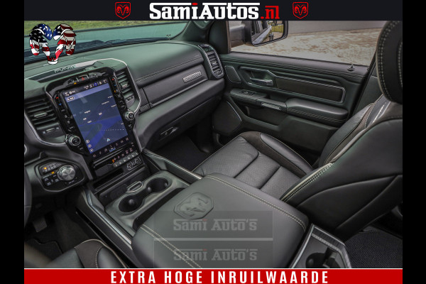 Dodge Ram 1500 Laramie Sport 5.7 V8 HEMI 402PK 4x4 | Panorama dak | 12' Scherm |Granite Crystal Metallic | Crew Cab | 5 Persoons | Dubbele Cabine | DC | VOORRAAD NR 2524 - 41249 |