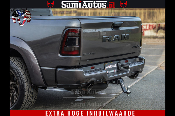 Dodge Ram 1500 Laramie Sport 5.7 V8 HEMI 402PK 4x4 | Panorama dak | 12' Scherm |Granite Crystal Metallic | Crew Cab | 5 Persoons | Dubbele Cabine | DC | VOORRAAD NR 2524 - 41249 |