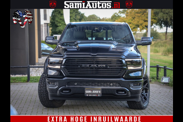 Dodge Ram 1500 Laramie Hemi 5.7 V8 4x4 Crew Cab DC | Panorama Dak | 12' Grootscherm | Comfortabele Dubbele Cabine met Royale 5 Zitplaatsen | Voorraad Nr 2521-41242