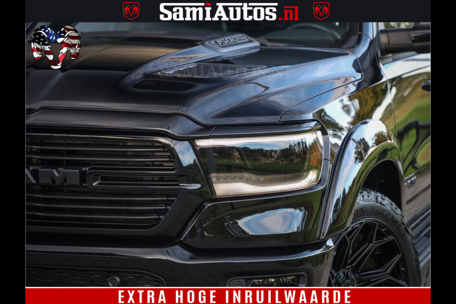 Dodge Ram 1500 Laramie Hemi 5.7 V8 4x4 Crew Cab DC | Panorama Dak | 12' Grootscherm | Comfortabele Dubbele Cabine met Royale 5 Zitplaatsen | Voorraad Nr 2521-41242