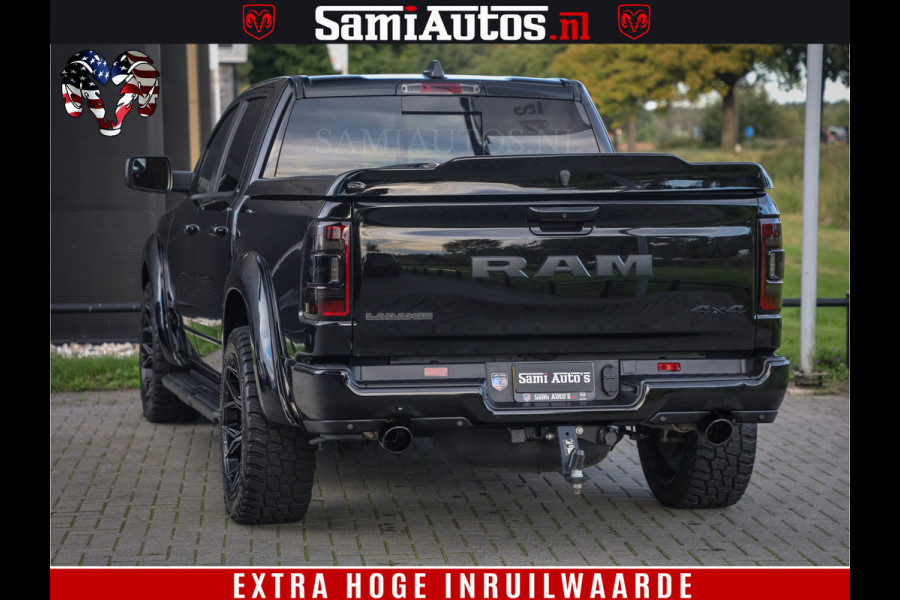 Dodge Ram 1500 Laramie Hemi 5.7 V8 4x4 Crew Cab DC | Panorama Dak | 12' Grootscherm | Comfortabele Dubbele Cabine met Royale 5 Zitplaatsen | Voorraad Nr 2521-41242