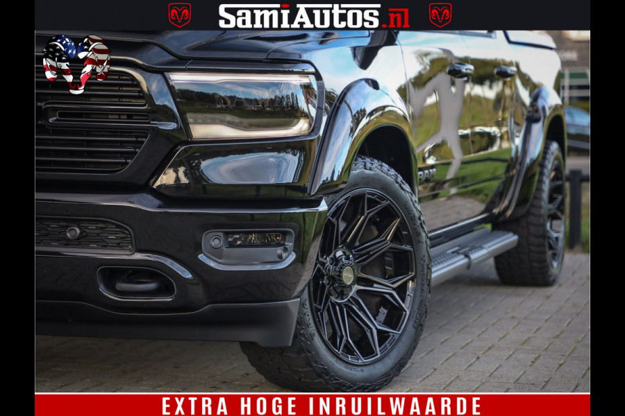 Dodge Ram 1500 Laramie Hemi 5.7 V8 4x4 Crew Cab DC | Panorama Dak | 12' Grootscherm | Comfortabele Dubbele Cabine met Royale 5 Zitplaatsen | Voorraad Nr 2521-41242