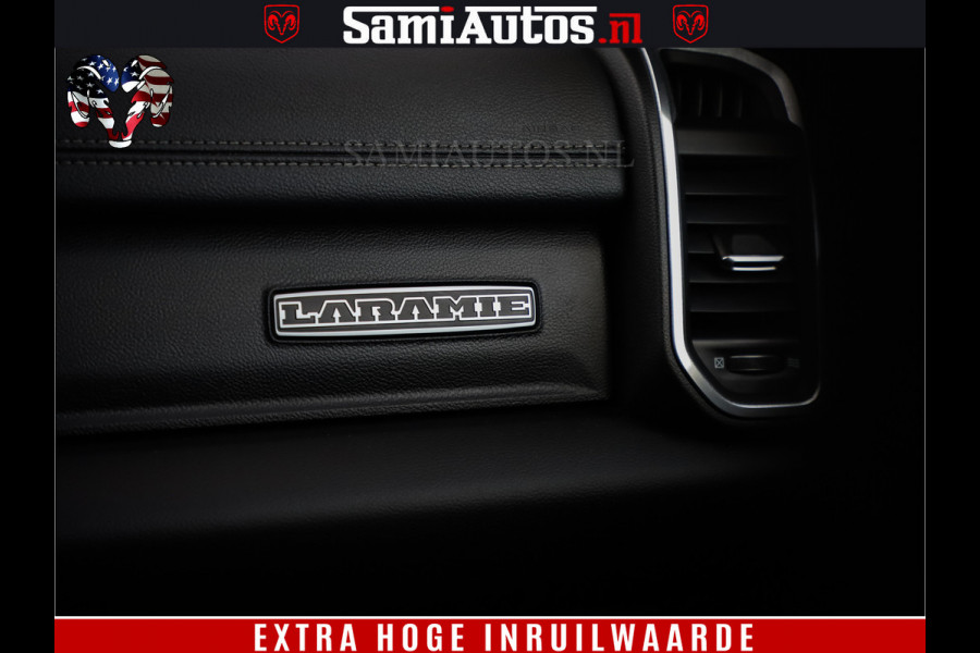 Dodge Ram 1500 Laramie Hemi 5.7 V8 4x4 Crew Cab DC | Panorama Dak | 12' Grootscherm | Comfortabele Dubbele Cabine met Royale 5 Zitplaatsen | Voorraad Nr 2521-41242