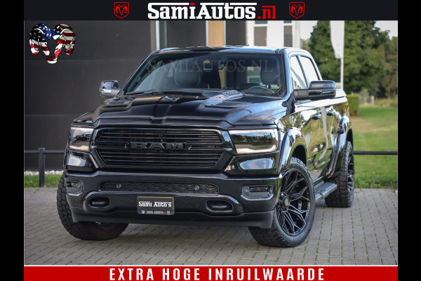 Dodge Ram 1500 Laramie Hemi 5.7 V8 4x4 Crew Cab DC | Panorama Dak | 12' Grootscherm | Comfortabele Dubbele Cabine met Royale 5 Zitplaatsen | Voorraad Nr 2521-41242