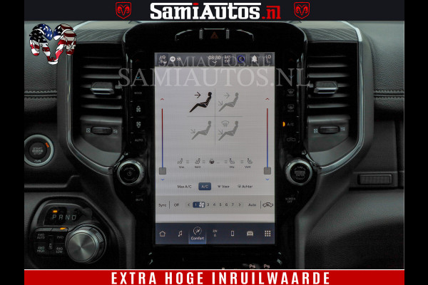 Dodge Ram 1500 Laramie Sport | V8 5,7 402 HP | Krachtige Hemi | Panorama Dak | 12' Scherm | Comfortabele Dubbele Cabine met Royale 5 Zitplaatsen | BPM vrij | Nu Leverbaar uit Voorraad | Voorraad Nr 2526-41272