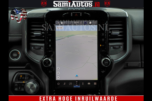 Dodge Ram 1500 Laramie Sport | V8 5,7 402 HP | Krachtige Hemi | Panorama Dak | 12' Scherm | Comfortabele Dubbele Cabine met Royale 5 Zitplaatsen | BPM vrij | Nu Leverbaar uit Voorraad | Voorraad Nr 2526-41272