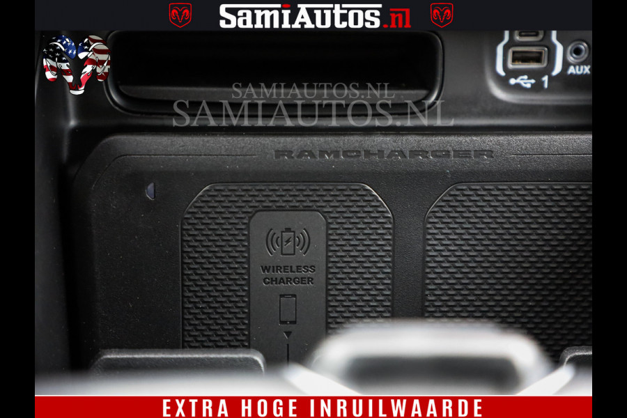 Dodge Ram 1500 Laramie Sport | V8 5,7 402 HP | Krachtige Hemi | Panorama Dak | 12' Scherm | Comfortabele Dubbele Cabine met Royale 5 Zitplaatsen | BPM vrij | Nu Leverbaar uit Voorraad | Voorraad Nr 2526-41272