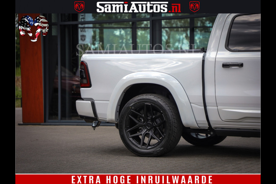 Dodge Ram 1500 Laramie Sport | V8 5,7 402 HP | Krachtige Hemi | Panorama Dak | 12' Scherm | Comfortabele Dubbele Cabine met Royale 5 Zitplaatsen | BPM vrij | Nu Leverbaar uit Voorraad | Voorraad Nr 2526-41272