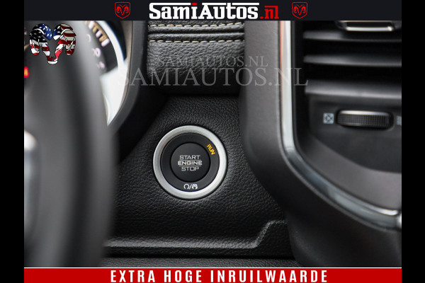 Dodge Ram 1500 Laramie Sport | V8 5,7 402 HP | Krachtige Hemi | Panorama Dak | 12' Scherm | Comfortabele Dubbele Cabine met Royale 5 Zitplaatsen | BPM vrij | Nu Leverbaar uit Voorraad | Voorraad Nr 2526-41272
