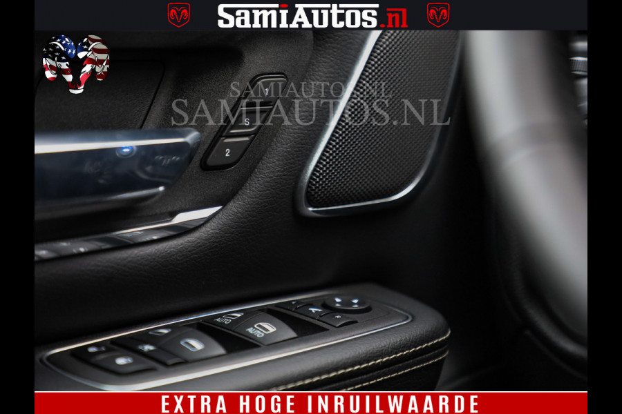 Dodge Ram 1500 Laramie Sport | V8 5,7 402 HP | Krachtige Hemi | Panorama Dak | 12' Scherm | Comfortabele Dubbele Cabine met Royale 5 Zitplaatsen | BPM vrij | Nu Leverbaar uit Voorraad | Voorraad Nr 2526-41272