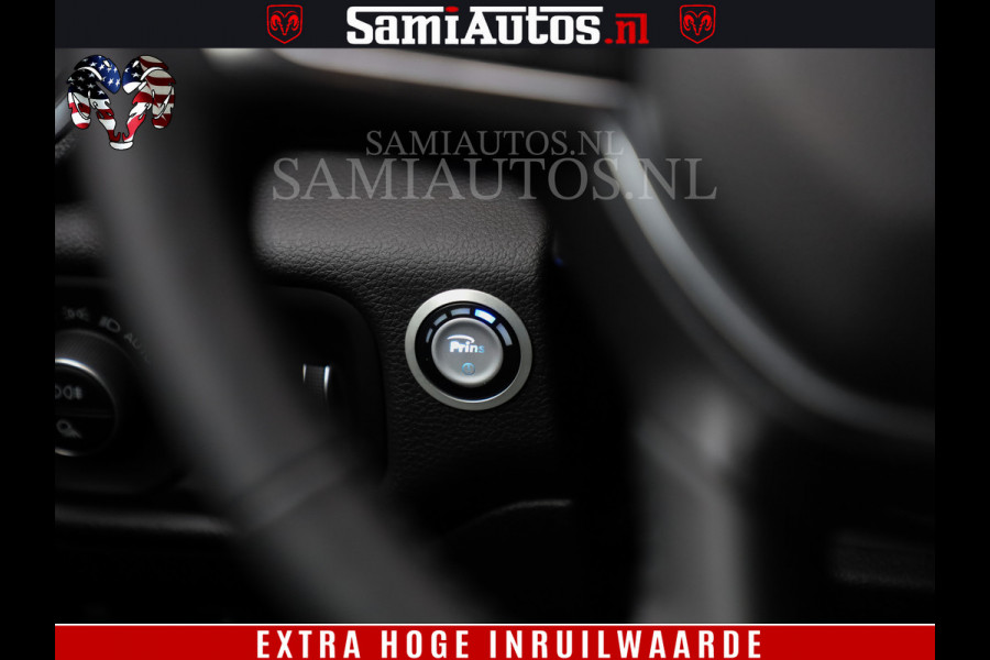 Dodge Ram 1500 Laramie Sport | V8 5,7 402 HP | Krachtige Hemi | Panorama Dak | 12' Scherm | Comfortabele Dubbele Cabine met Royale 5 Zitplaatsen | BPM vrij | Nu Leverbaar uit Voorraad | Voorraad Nr 2526-41272