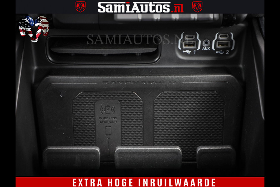 Dodge Ram 1500 LARAMIE SPORT 4X4 5.7 V8 | PRINS LPG | CAMERA | APPLE CARPLAY | 3500KG | FULL LED | CRUISE | MEMORY SEATS | LEDER | DUBBELE CABINE | CREWCAB Voorraad Nr: 2525 - 41256