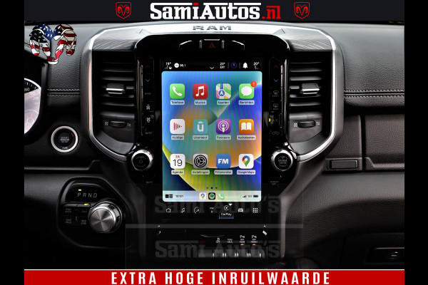 Dodge Ram 1500 Laramie Sport | HEMI 5.7 V8 4x4 | LPG | Grootscherm 12" | LARAMIE PERFORMANCE | ZWART | CREWCAB 5'7 | GRIJSKENTEKEN | DUBBELE CABINE | 5 Persoons | VOORRAAD NR 2528-641276