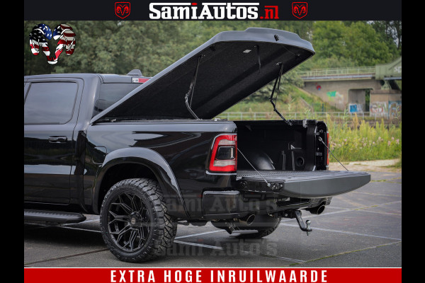 Dodge Ram 1500 Laramie Sport | HEMI 5.7 V8 4x4 | LPG | Grootscherm 12" | LARAMIE PERFORMANCE | ZWART | CREWCAB 5'7 | GRIJSKENTEKEN | DUBBELE CABINE | 5 Persoons | VOORRAAD NR 2528-641276