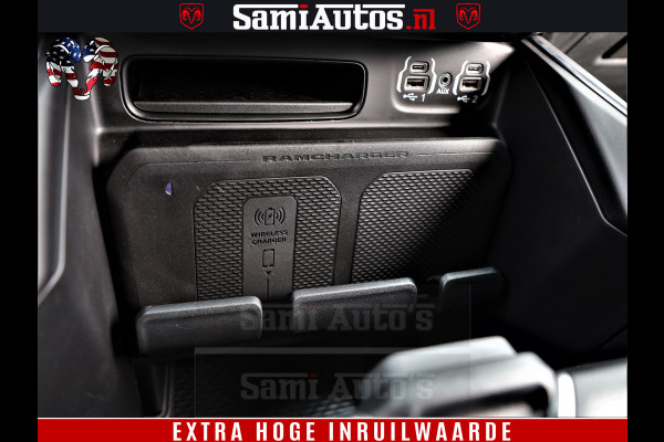 Dodge Ram 1500 Laramie Sport | HEMI 5.7 V8 4x4 | LPG | Grootscherm 12" | LARAMIE PERFORMANCE | ZWART | CREWCAB 5'7 | GRIJSKENTEKEN | DUBBELE CABINE | 5 Persoons | VOORRAAD NR 2528-641276
