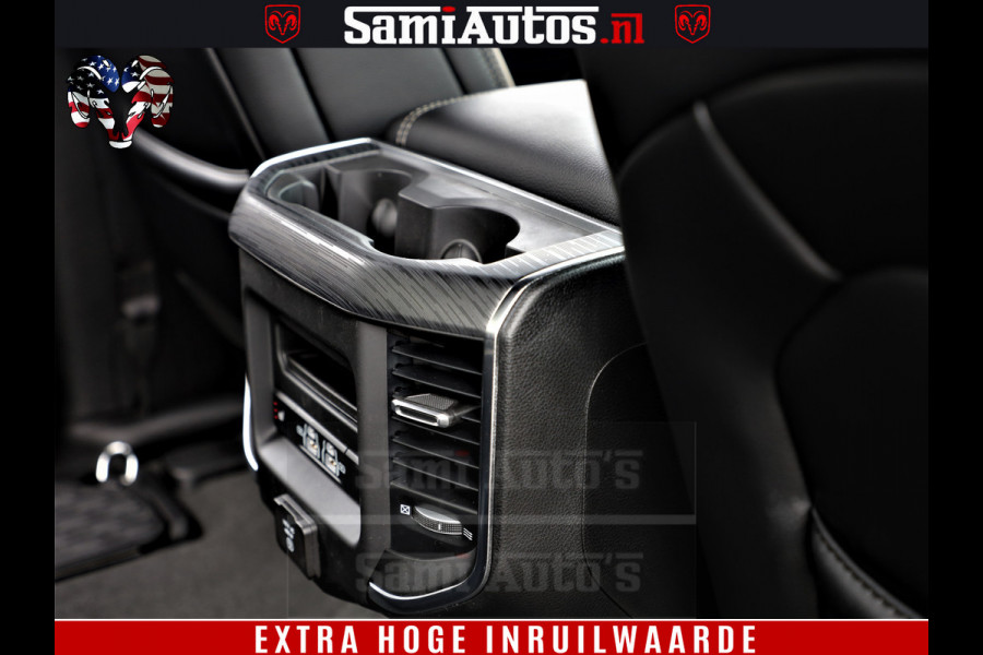 Dodge Ram 1500 Laramie Sport | HEMI 5.7 V8 4x4 | LPG | Grootscherm 12" | LARAMIE PERFORMANCE | ZWART | CREWCAB 5'7 | GRIJSKENTEKEN | DUBBELE CABINE | 5 Persoons | VOORRAAD NR 2528-641276