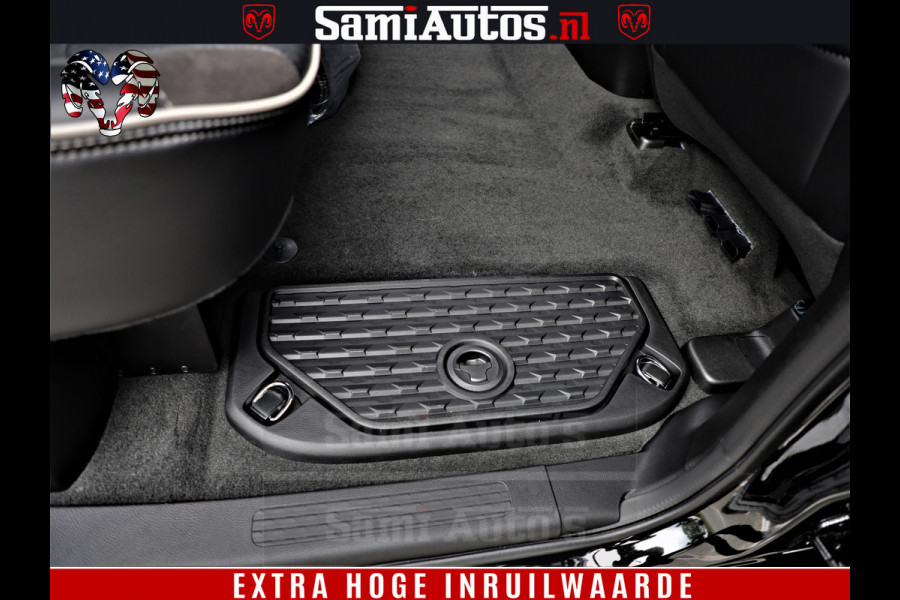 Dodge Ram 1500 Laramie Sport | HEMI 5.7 V8 4x4 | LPG | Grootscherm 12" | LARAMIE PERFORMANCE | ZWART | CREWCAB 5'7 | GRIJSKENTEKEN | DUBBELE CABINE | 5 Persoons | VOORRAAD NR 2528-641276