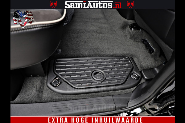 Dodge Ram 1500 Laramie Sport | HEMI 5.7 V8 4x4 | LPG | Grootscherm 12" | LARAMIE PERFORMANCE | ZWART | CREWCAB 5'7 | GRIJSKENTEKEN | DUBBELE CABINE | 5 Persoons | VOORRAAD NR 2528-641276